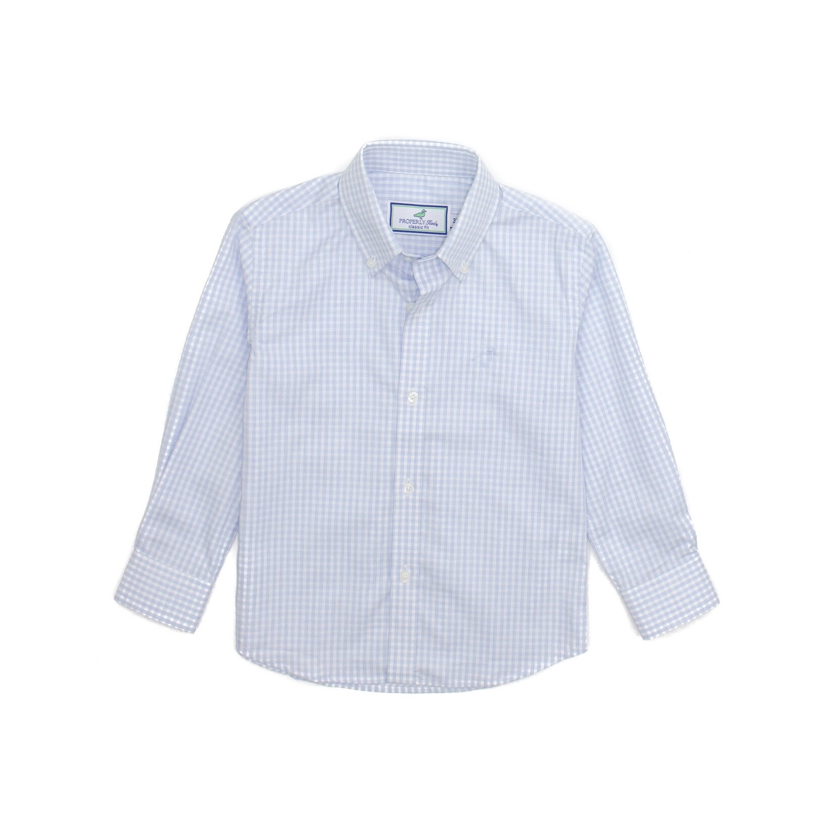 Properly Tied Cloud Check Dress Shirt