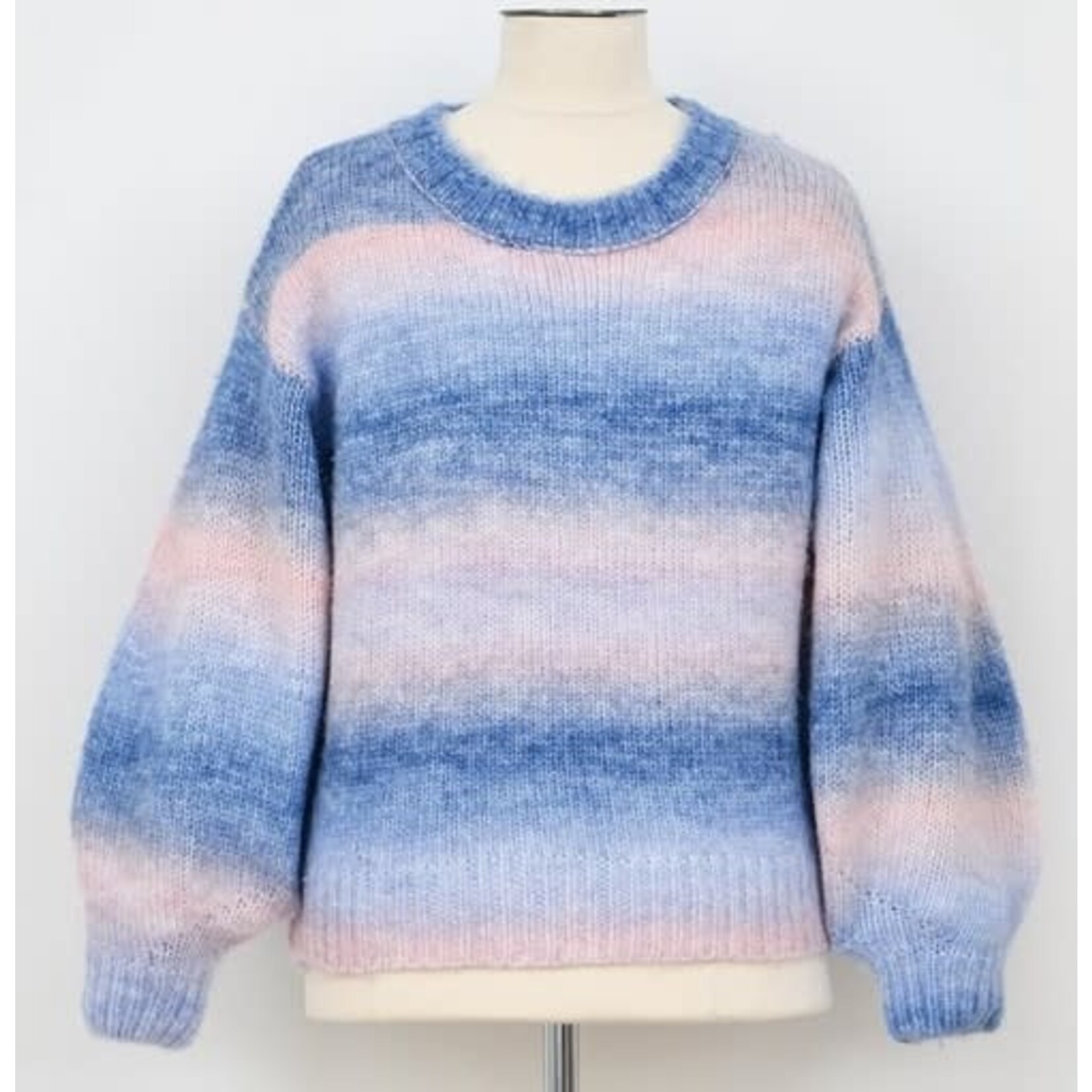 Molly Bracken Blue Stripe Sweater