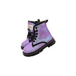 Lola and the Boys Lavender Sequin Boots