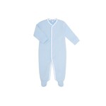 Nella Pima Blue Bubble Baby Footie