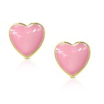 Lily Nily Pink Heart Earrings