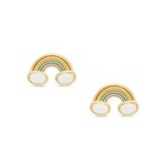 Lily Nily Rainbow Gold Earings