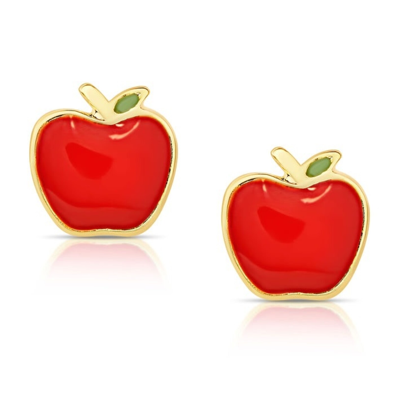Lily Nily Apple Stud Earrings