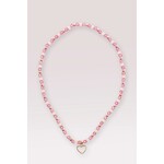 Great Pretenders Pink Precious Heart Necklace