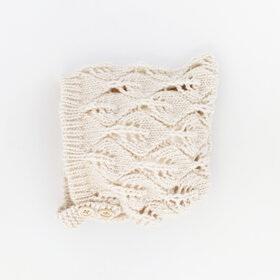 Huggalugs Leaf Lace Bonnet