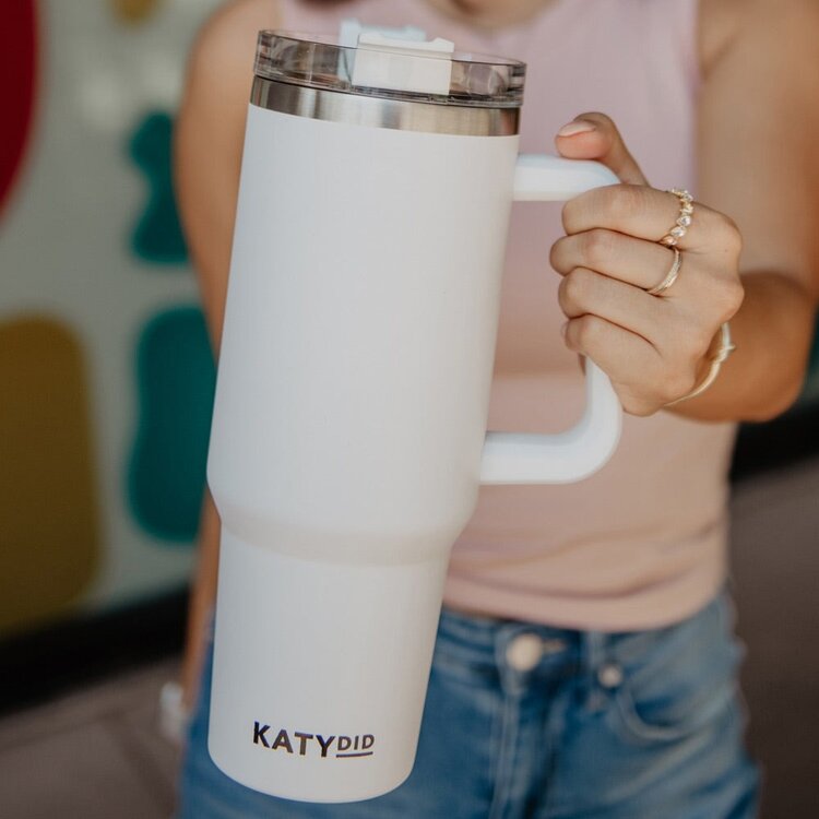 Katydid Tumbler Cup With Handle