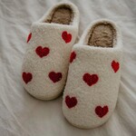 Katydid Heart Sherpa Slippers