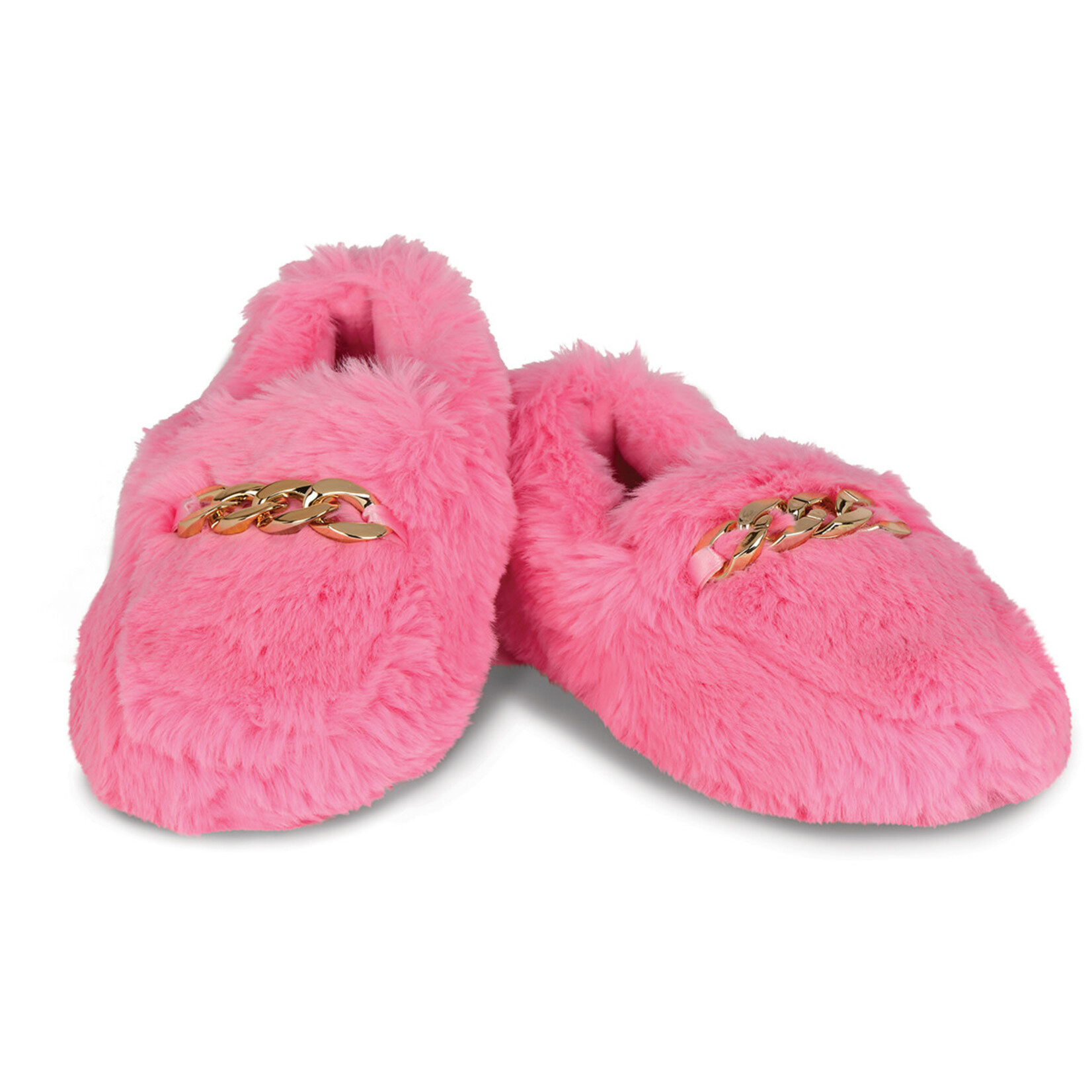 Iscream Pink Furry Loafer Slipper