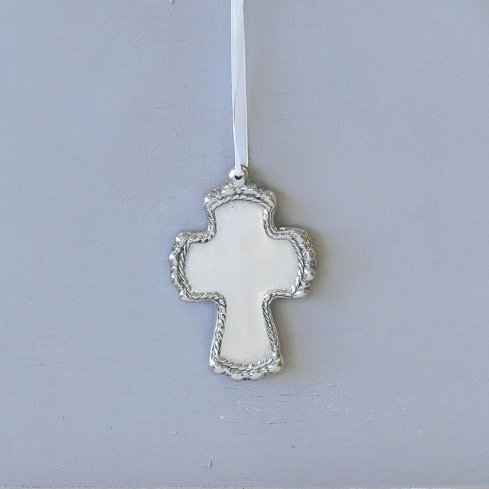 Beatriz Ball Baby Cord Cross Ornament