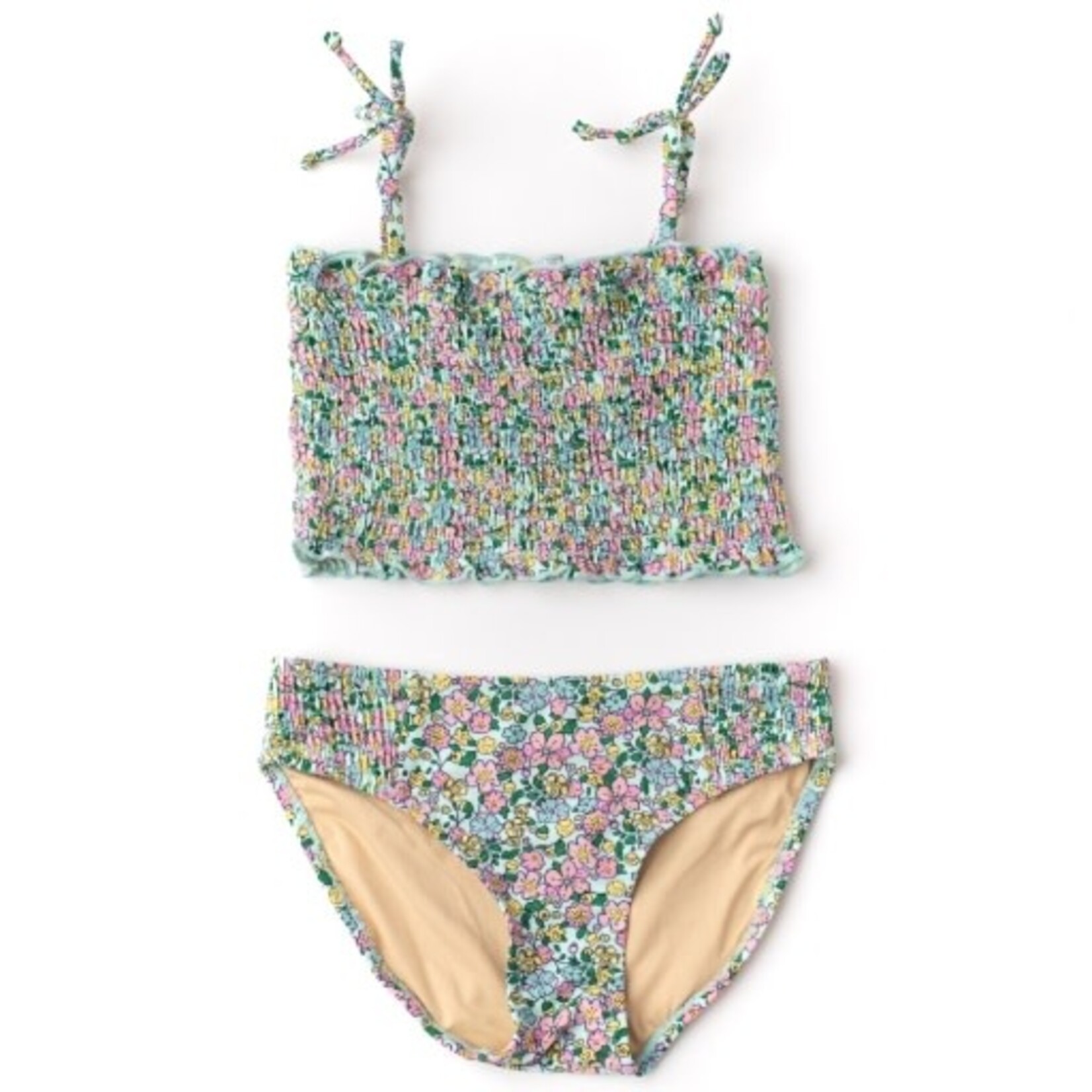 Shade Critters smock bikini - mint ditsy floral