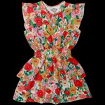 T2Love Floral Ruffle SleeveTier Dress