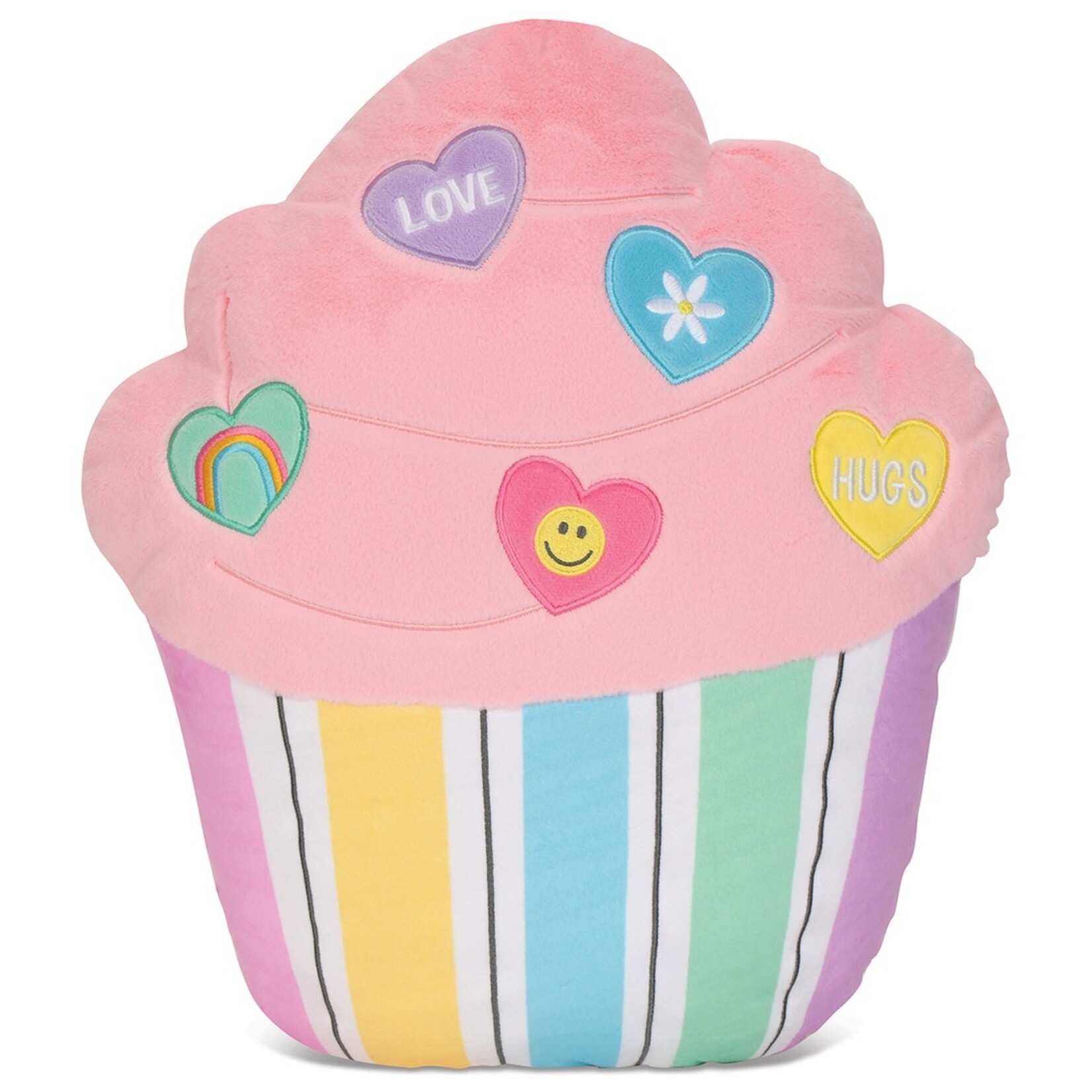 Iscream Candy Hearts Cupcake Plush