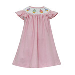 Petit Bebe Pink Check Cupcake Dress
