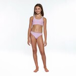 Peixoto Lavender Ribbed Mimi Bikini Set