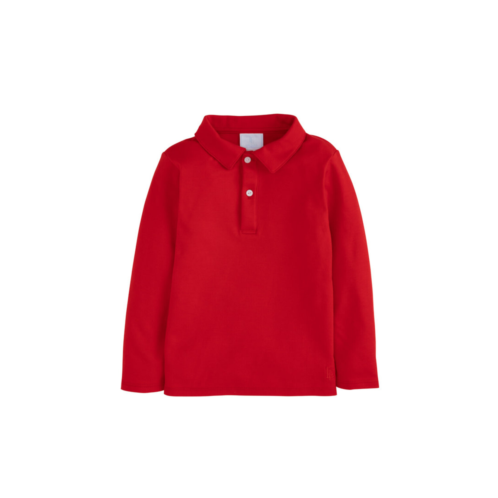 Little English L/S Solid Polo