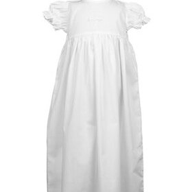Proper Peony Cross Baptism Gown