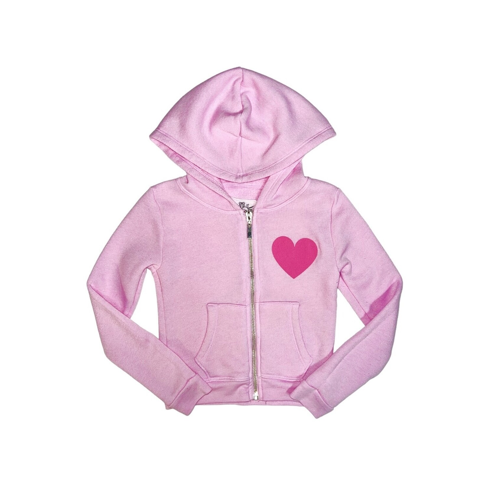 T2Love Pink Hooded Zip Jacket