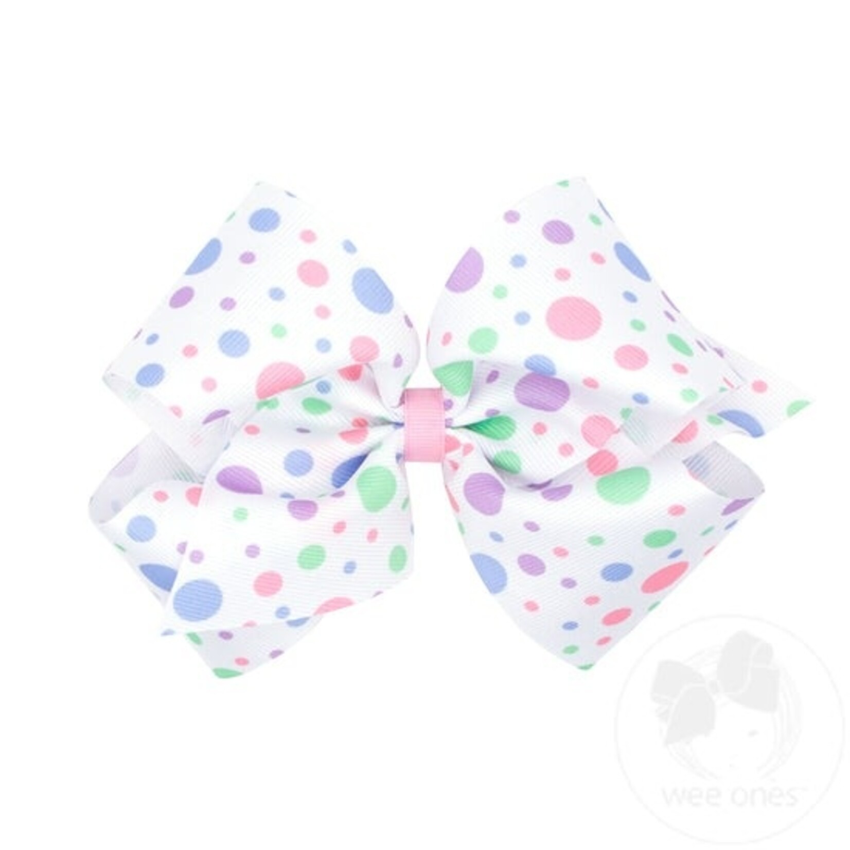 Wee Ones Easter Print Bow