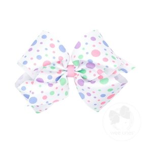 Wee Ones Easter Print Bow