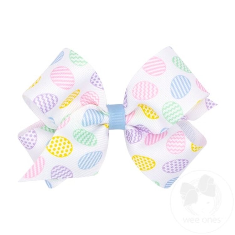 Wee Ones Easter Print Bow