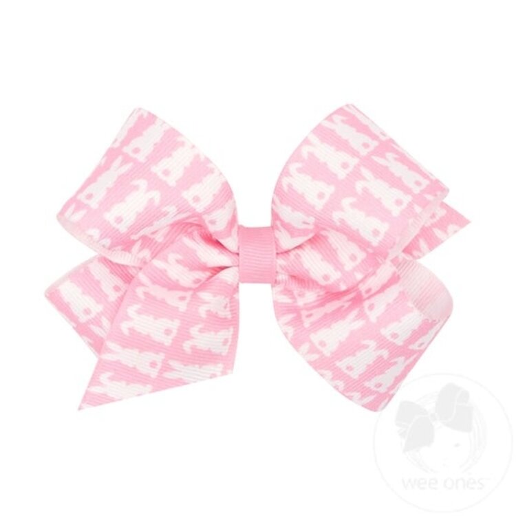 Wee Ones Easter Print Bow