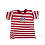 Luigi Kids Red Stripe Pirate Ship Shirt