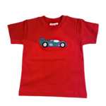 Luigi Kids Red Race Car Shirt