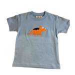 Luigi Kids Bl Shirt w/ Orange Triceratop