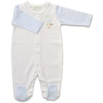 Baby Threads Blue Animal Mobile Footie