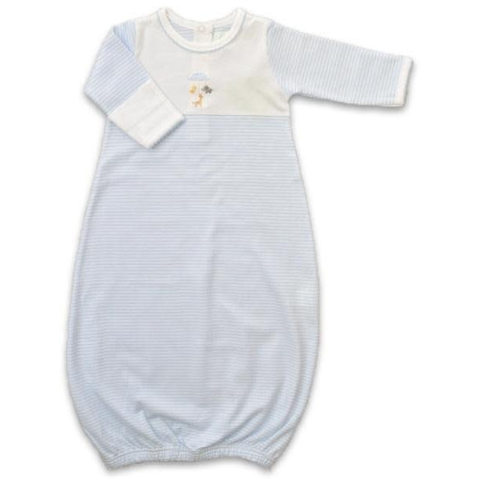 Baby Threads Blue  Animal Mobile Daygown