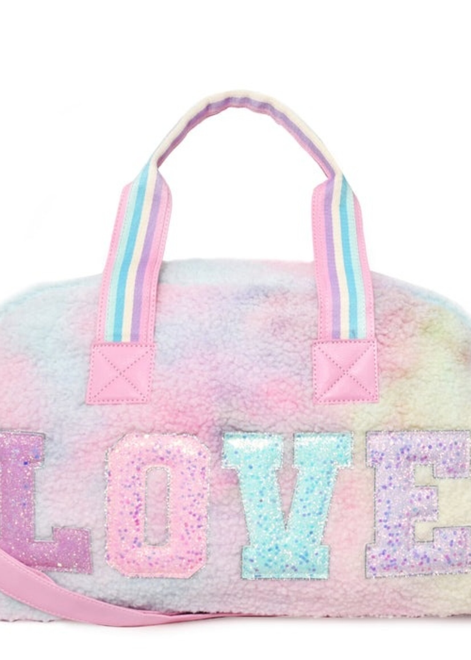 OMG Accessories Love Tie-Dye Large Duffle Bag