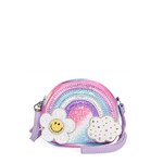 OMG Accessories Daisy Rainbow Glitter Crossbody