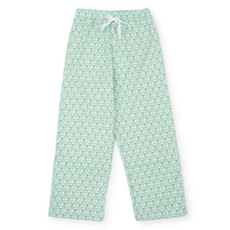 Lila + Hayes Green Golf Beckett Hangout Pant