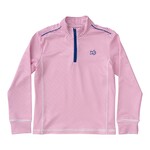 Prodoh Pink Stripe  1/4 Zip Pullover