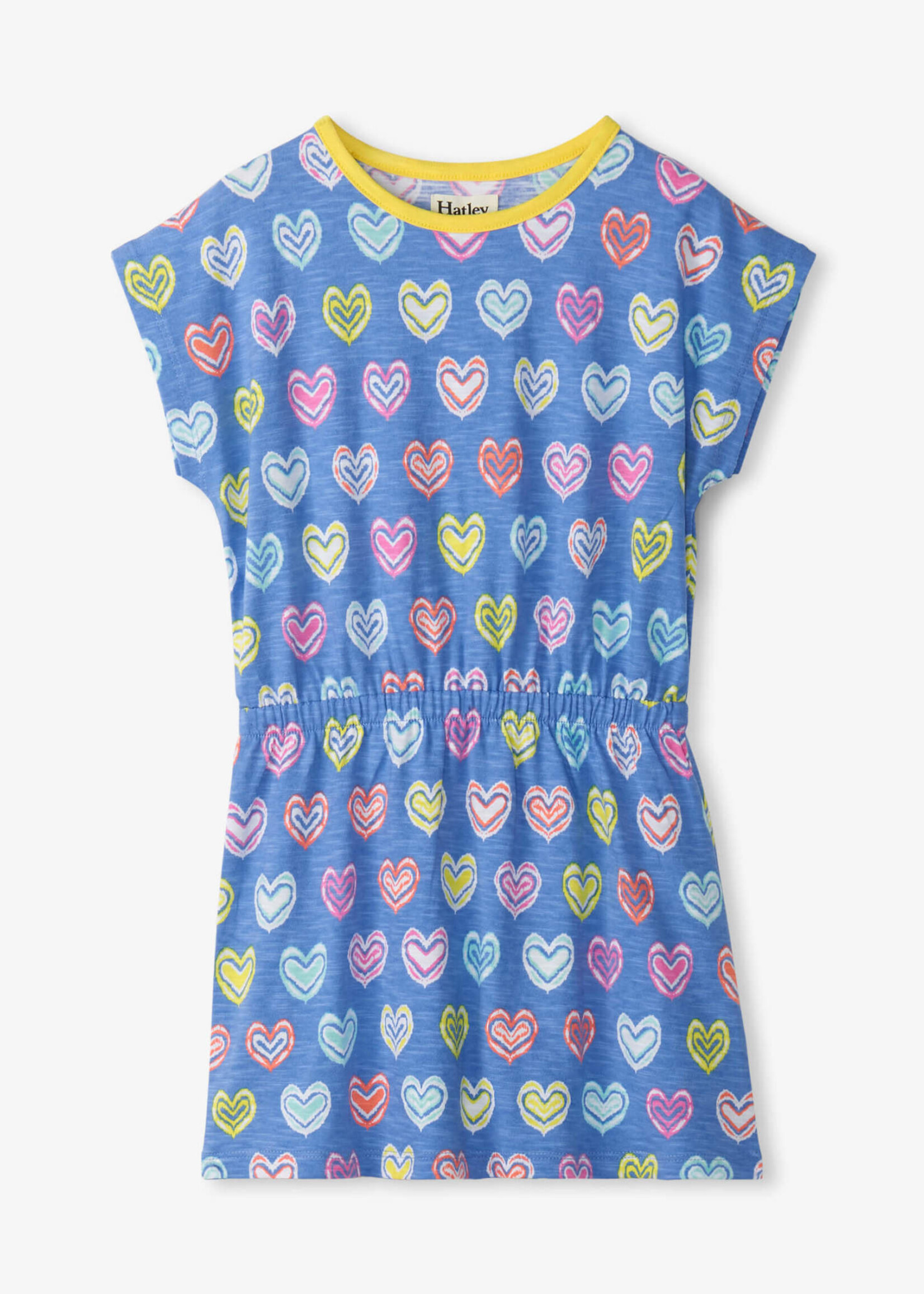 Hatley Shibori Hearts Relaxed Dress