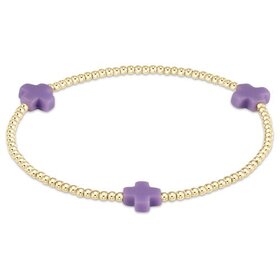 ENewton Signature Cross 2mm Bracelet