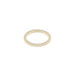 ENewton Gold Bead 2mm Ring