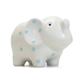 Child to Cherish Polka Dot Elephant Bank