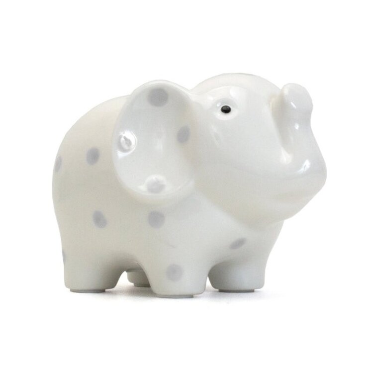 Child to Cherish Polka Dot Elephant Bank