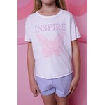 Paper Flower Inspire Butterfly Graphic Tee
