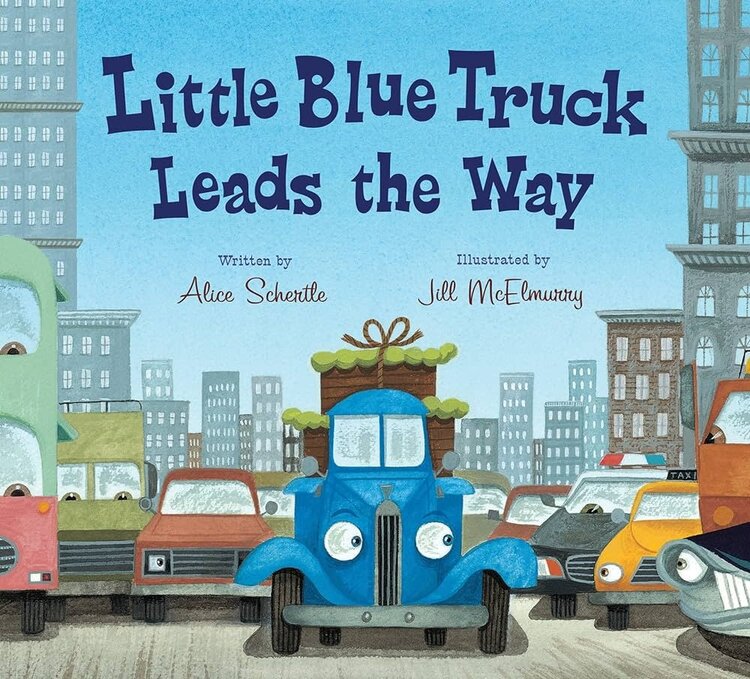 Harper Collins Little Blue Truck Leads The Way