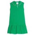 Little English Sleeveless Polo Dress - Green