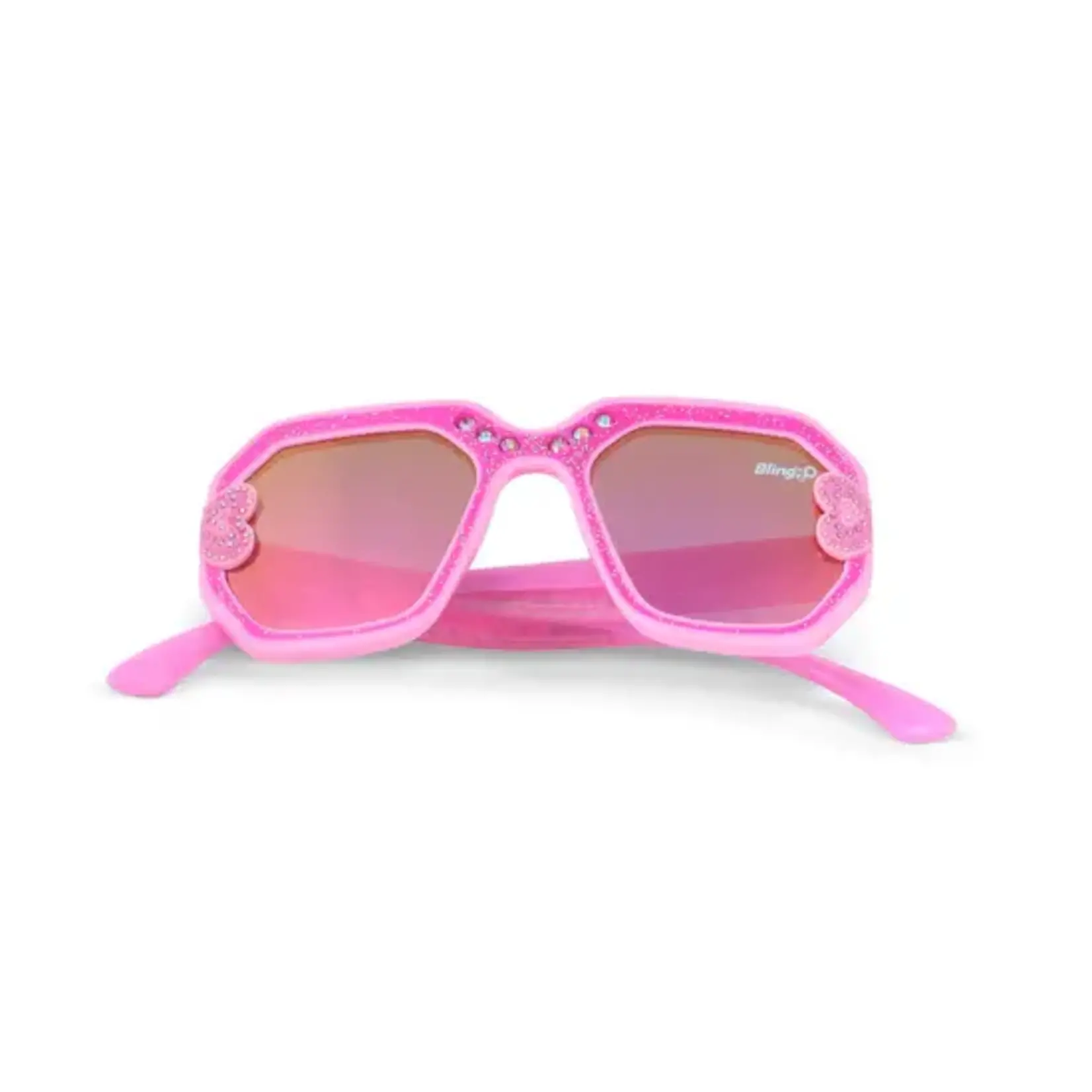 Bling 2 O Miami Beach Pink Youth Sunglasses