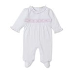 Kissy Kissy CLB White/Pink Smock Footi