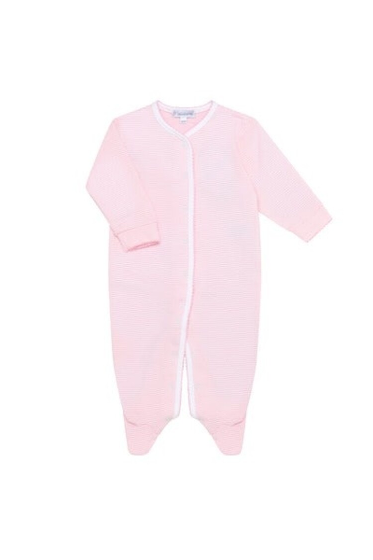Nella Pima Pink Bubble Baby Footie
