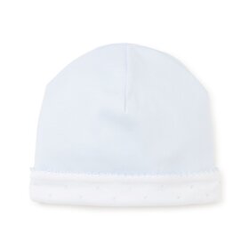 Kissy Kissy Blue Emb Dot Hat
