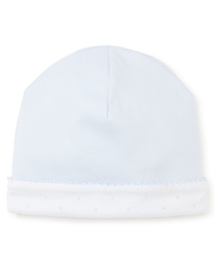 Kissy Kissy Blue Emb Dot Hat