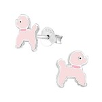 Lily Nily Pink Poodle SS Earings