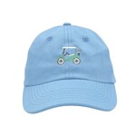 Bits & Bows Blue Golf Cart Hat
