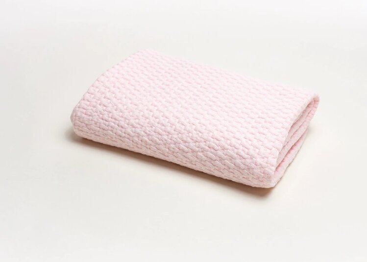 A Soft Idea Stonewashed Basket Weave Blanket-Rec